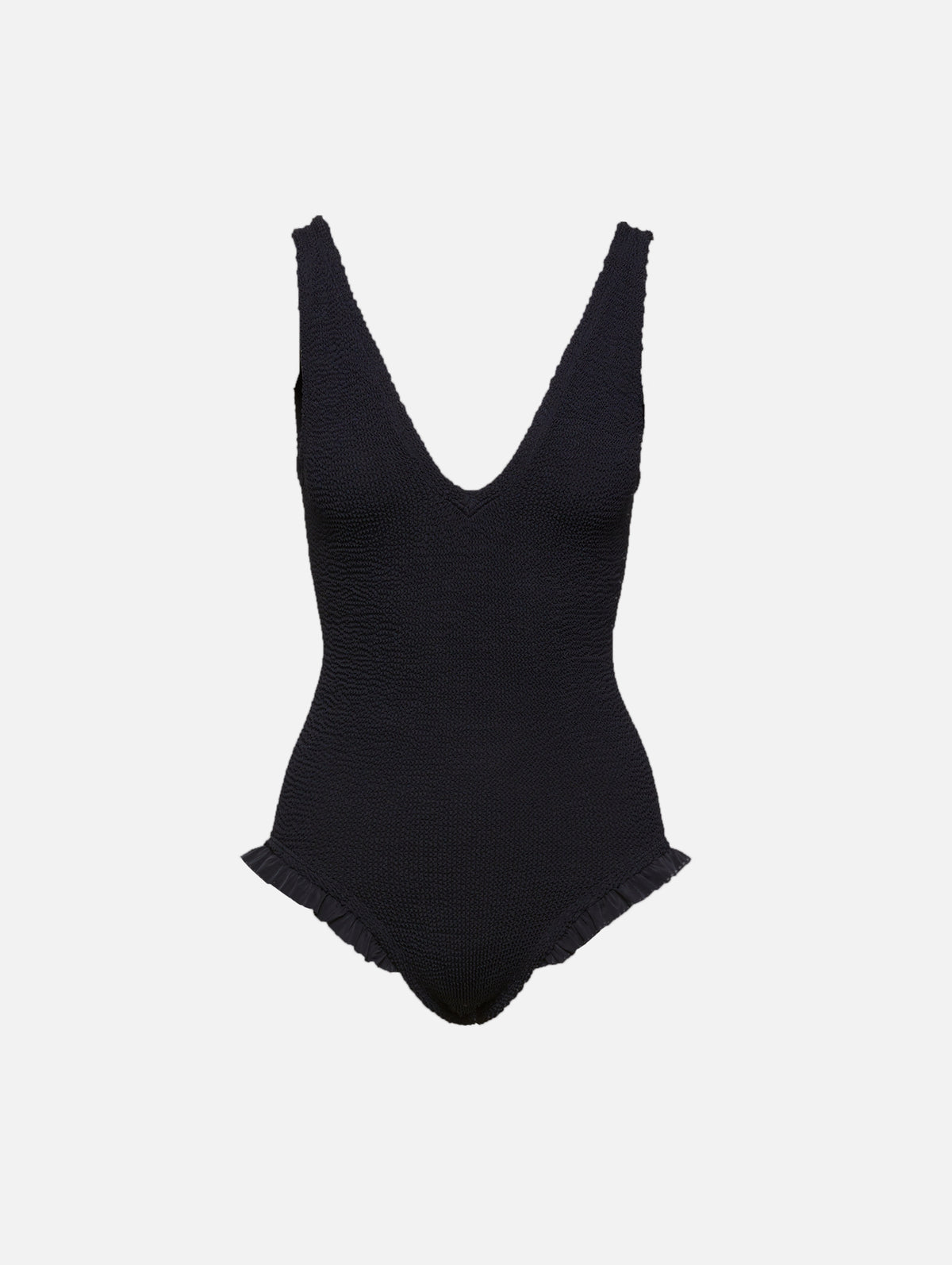 Lisa Swimsuit,HUNZA G,BLACK,Image 1