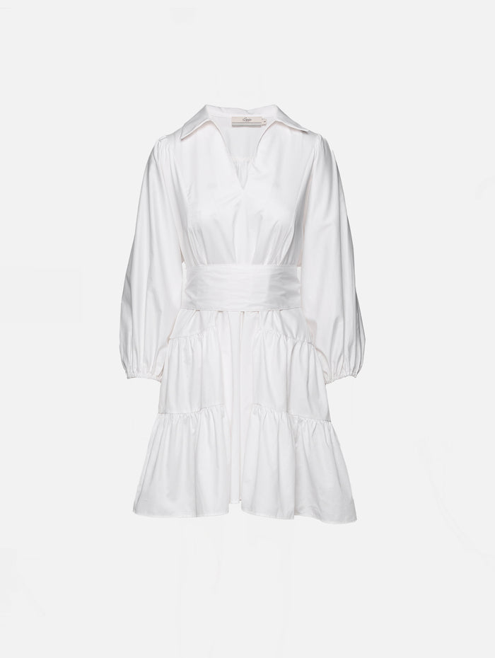 Marlee Dress,DEVOTION TWINS,COLLAGE WHITE,Image 1