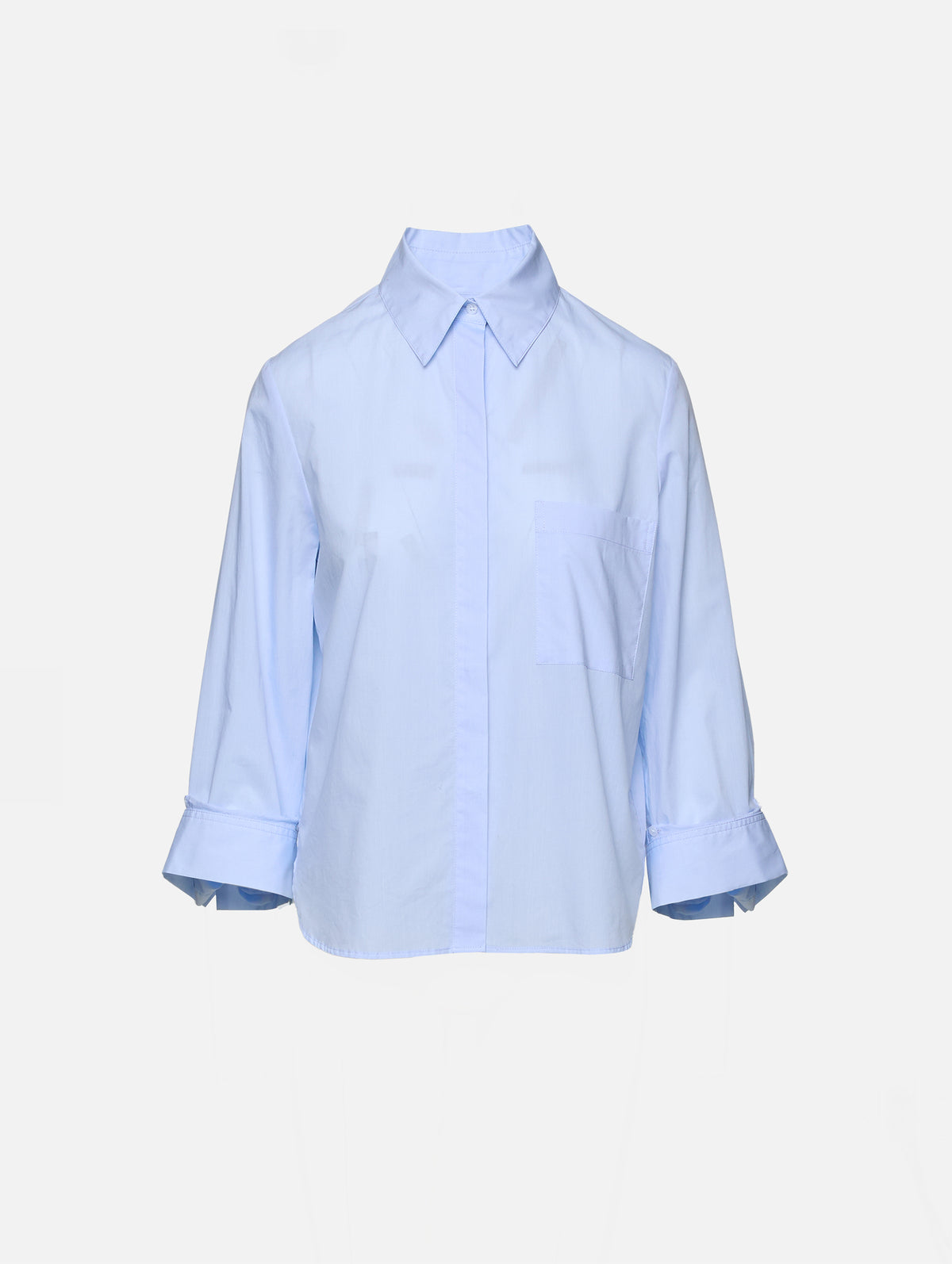 Boyfriend Shirt,TWP,BABY BLUE,Image 1