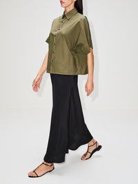 Lily Skirt,ORGANIC,BLACK,Image 3