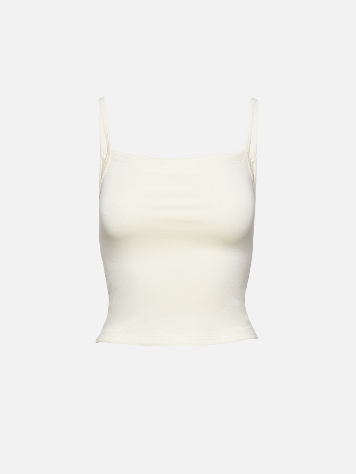 90s Stretch Tank,ÉTERNE,CREAM,Image 4