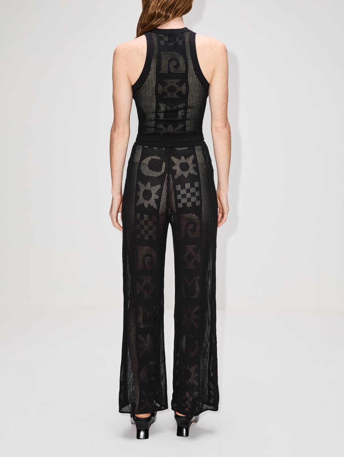 Wardon Pant,NANUSHKA,BLACK,Image 4