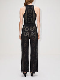 Wardon Pant,NANUSHKA,BLACK,Image 4