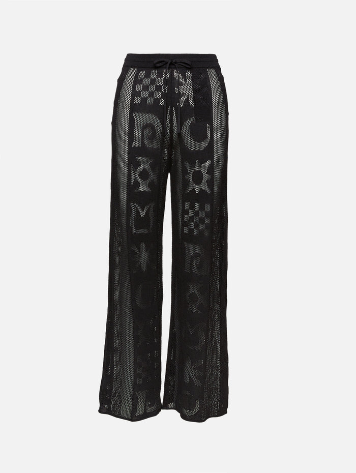 Wardon Pant,NANUSHKA,BLACK,Image 1