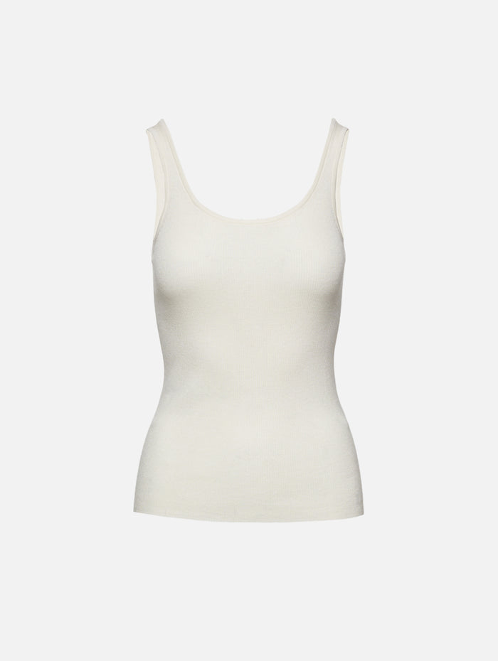 Sweater Tank,CO,IVORY,Image 1