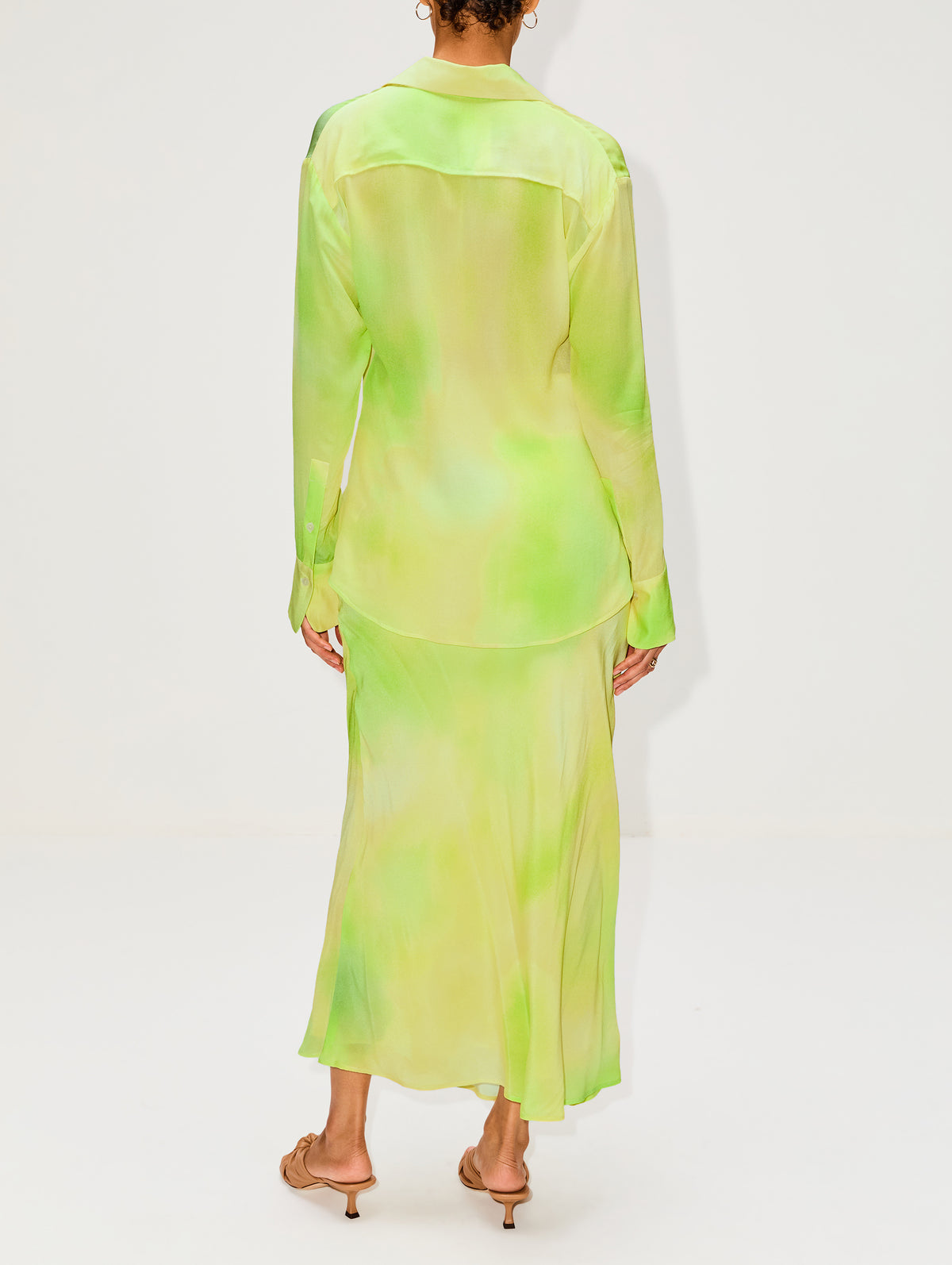 Alagon Pilar Shirt,MARIA CHER,LIME HUE,Image 3