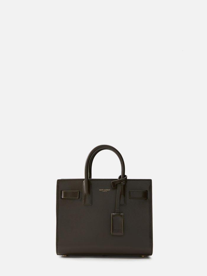 Nano Sac de Jour Carryall Bag,SAINT LAURENT,LIGHT MUSK,Image 1