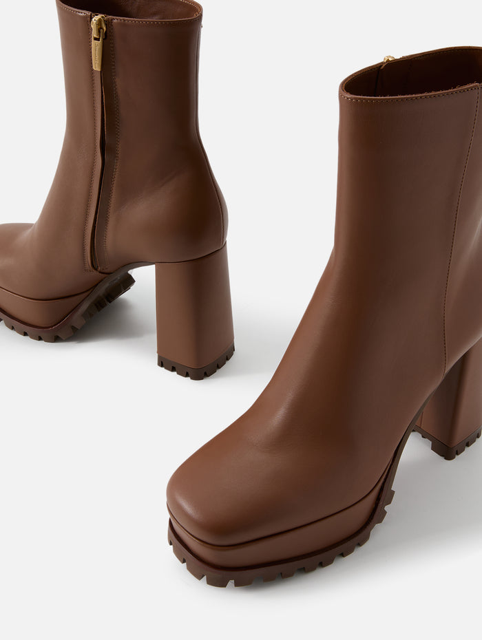 Harlem Vitello Glove Boot,GIANVITO ROSSI,CUOIO,Image 1