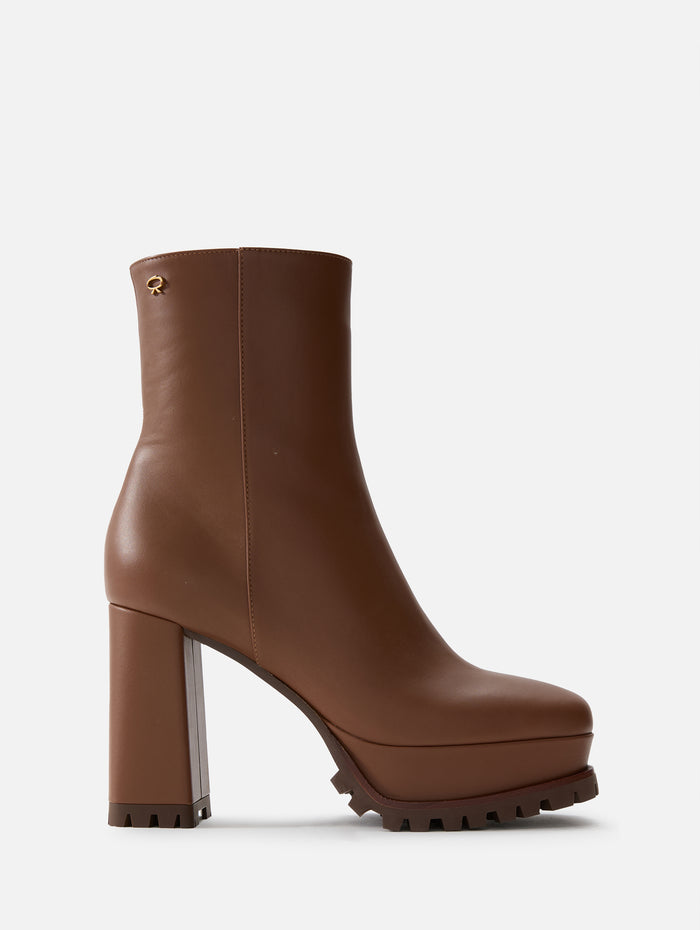Harlem Vitello Glove Boot,GIANVITO ROSSI,CUOIO,Image 1