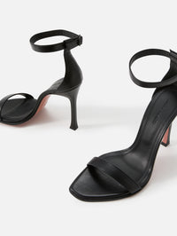 Kim Sandal 105mm,AMINA MUADDI,NAPPA BLACK,Image 2