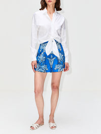 Guagua Short,ANDRES OTALORA,COBALT BLUE/IVORY,Image 2