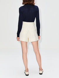 Dempsey Short,A.L.C.,CREAM/BLACK,Image 4