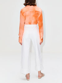 Alagon Pilar Shirt,MARIA CHER,TANGERINE HUE,Image 3