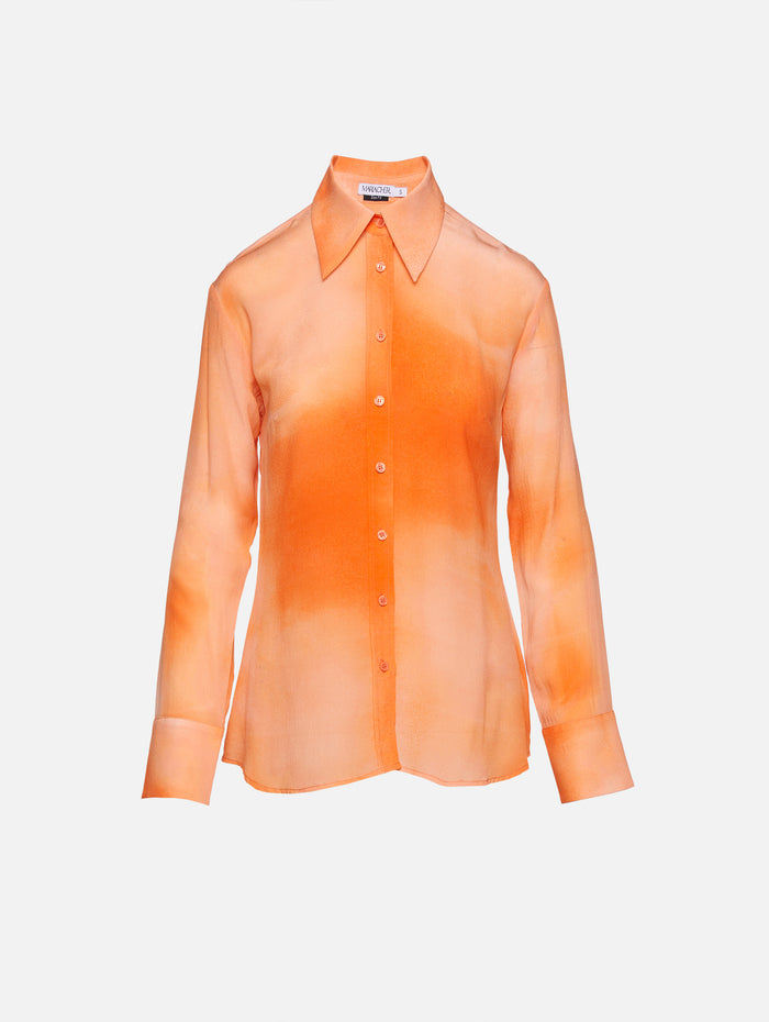 Alagon Pilar Shirt,MARIA CHER,TANGERINE HUE,Image 1