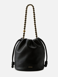 Flamenco Bucket Bag,LOEWE,BLACK,Image 4