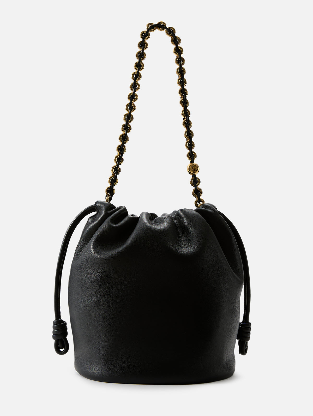 Flamenco Bucket Bag,LOEWE,BLACK,Image 6