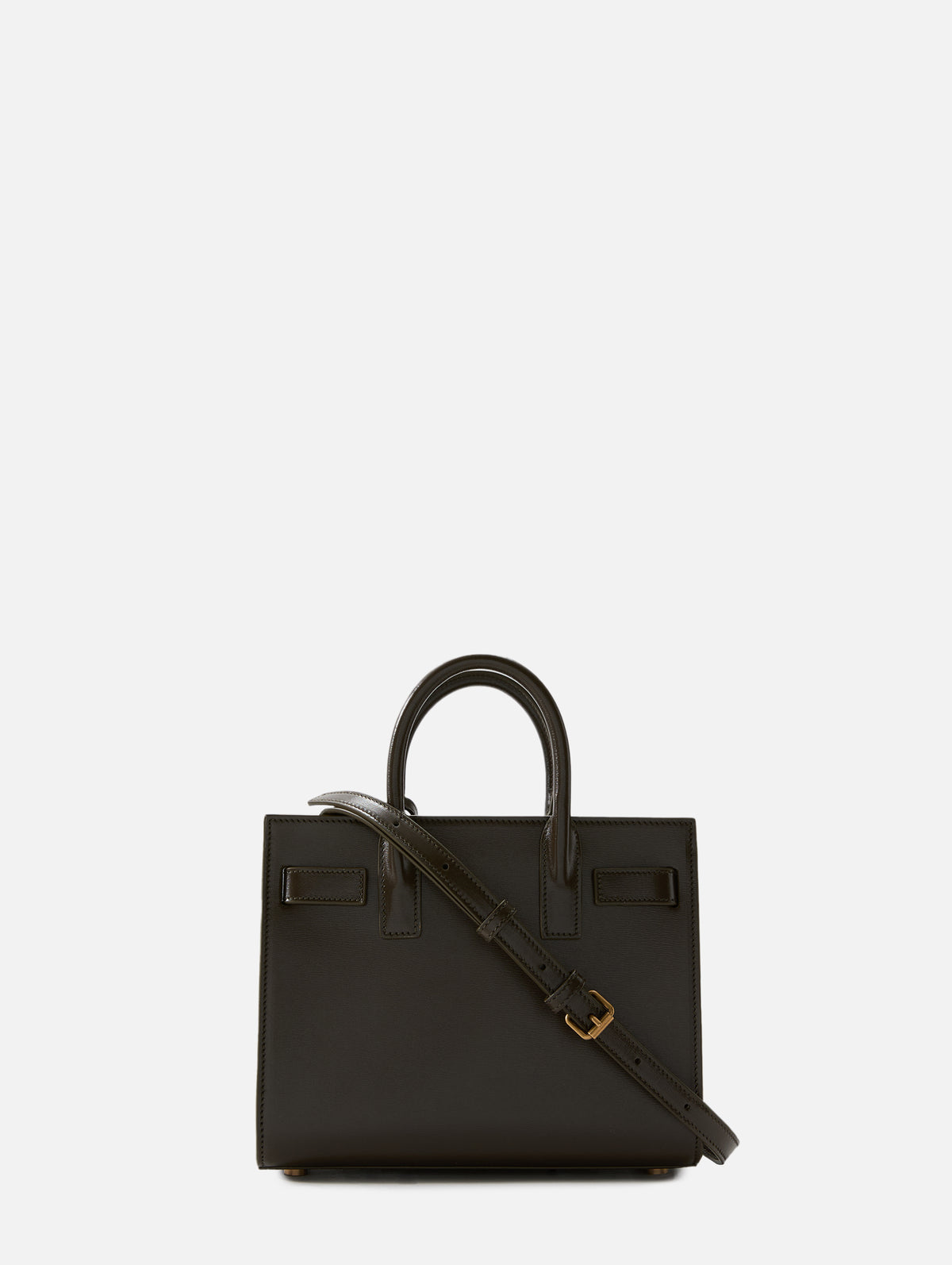 Nano Sac de Jour Carryall Bag,SAINT LAURENT,ROUGE MERLOT,Image 9