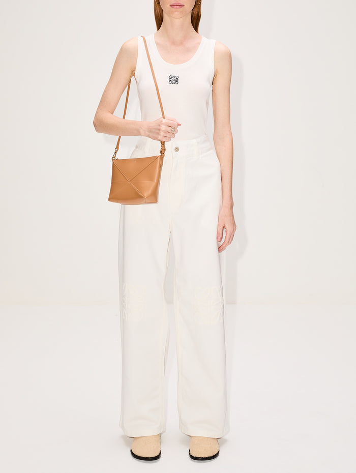 Anagram Baggy Jean,LOEWE,WHITE,Image 1