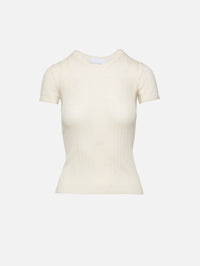 Isolde Slim Crewneck Top,SABLYN,BLACK,Image 1