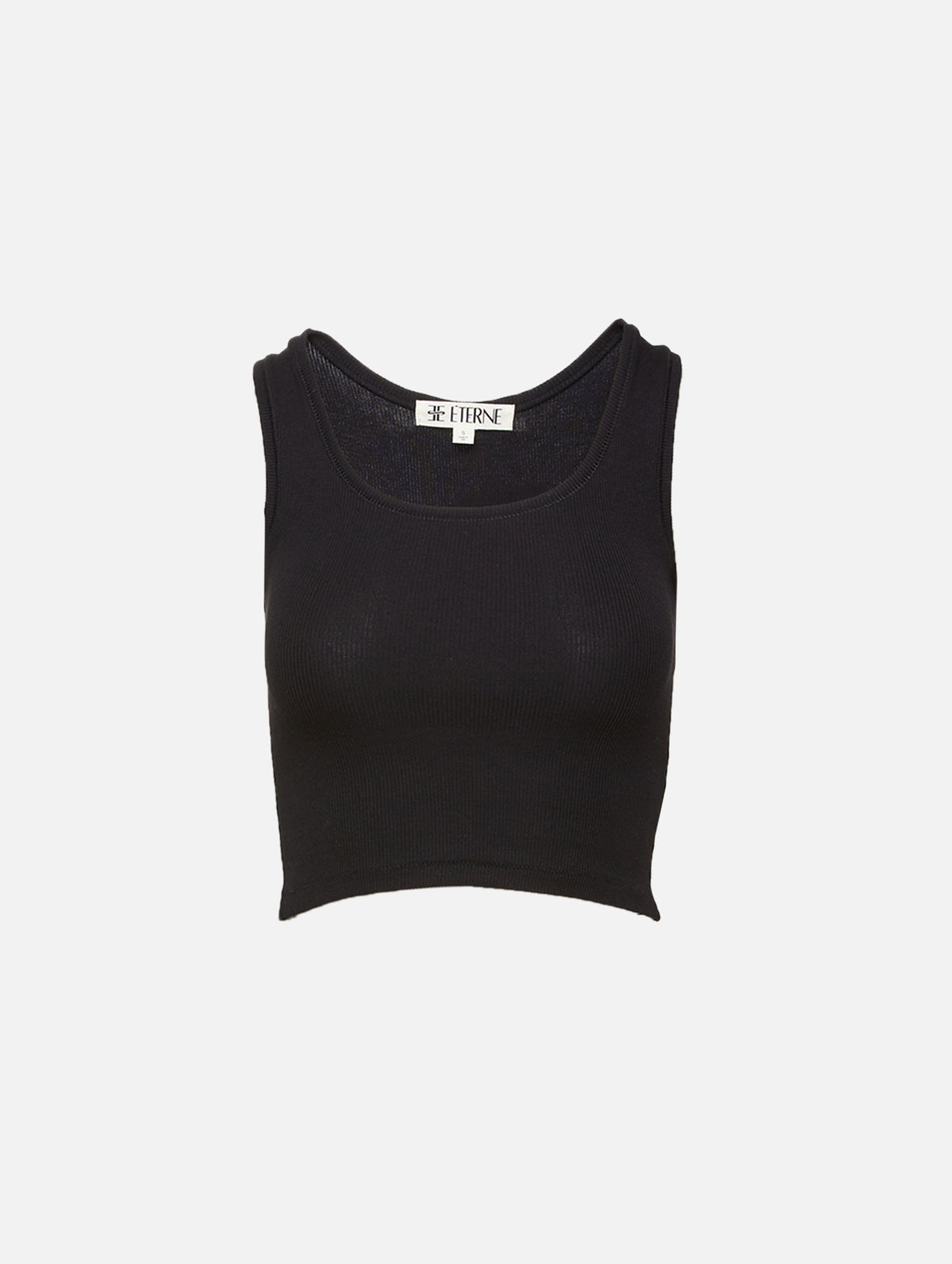 Square Neck Tank,ÉTERNE,CREAM,Image 1