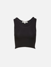 Square Neck Tank,ÉTERNE,CREAM,Image 1