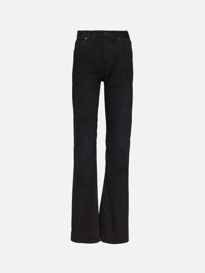 Low Straight Leg Jean,BALENCIAGA,LIGHT BLACK,Image 1