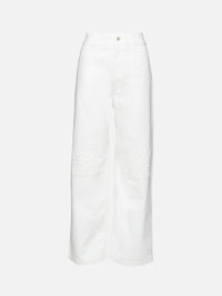 Anagram Baggy Jean,LOEWE,WHITE,Image 1