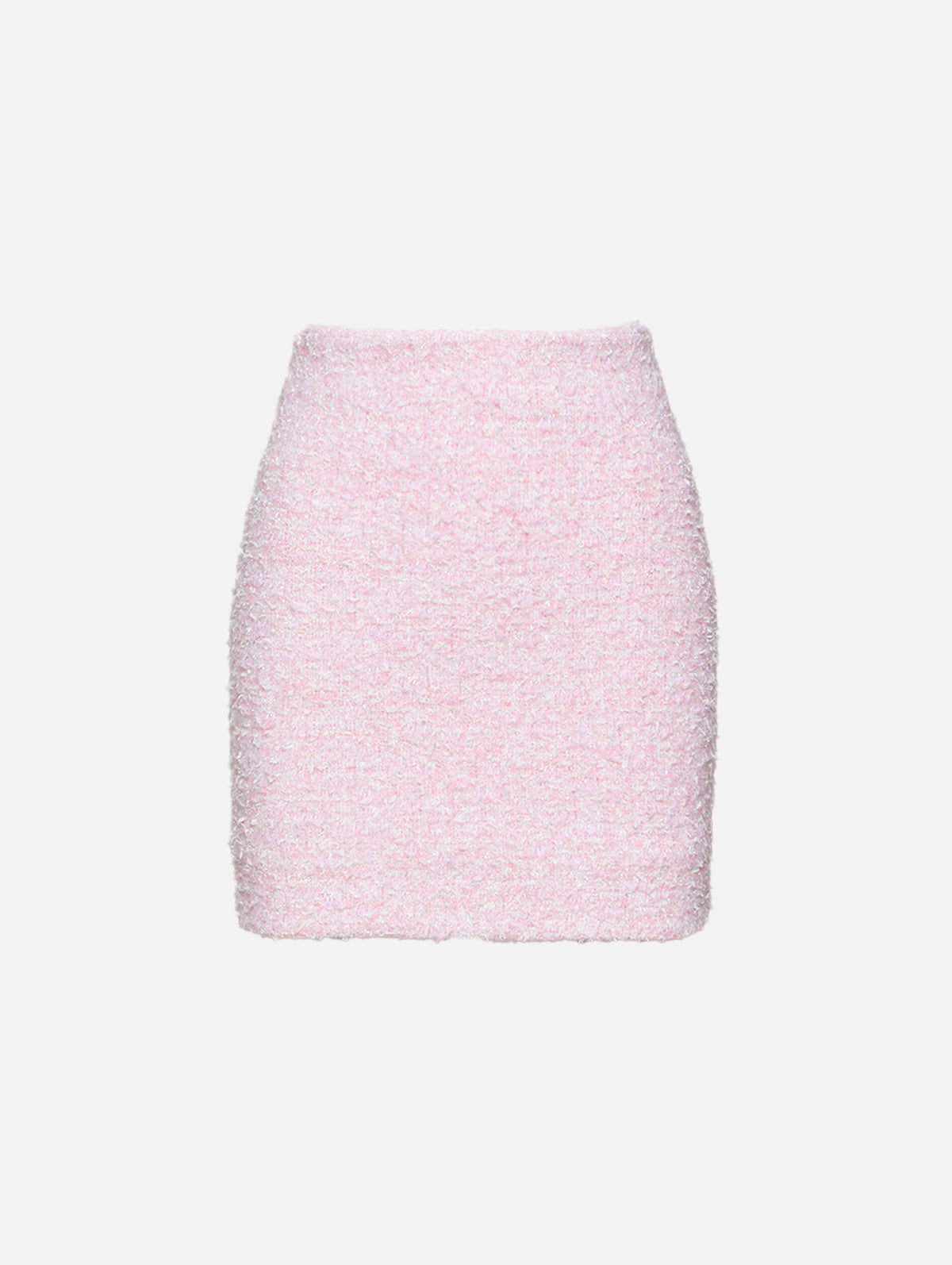 Tweed Mini Skirt,BALENCIAGA,PINK,Image 1