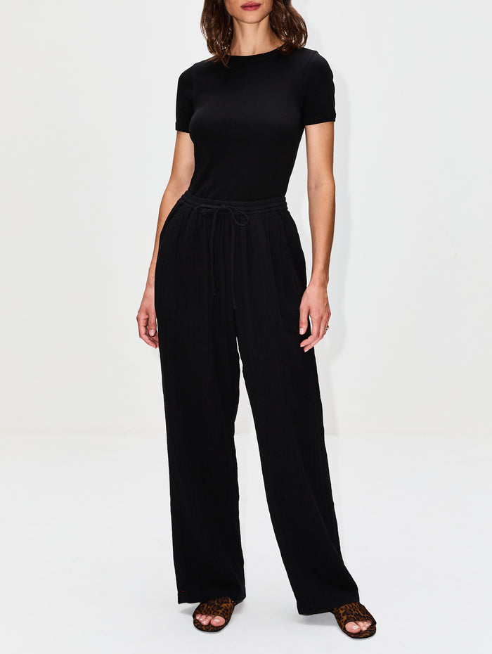Car Tee,FLORE FLORE,BLACK,Image 1