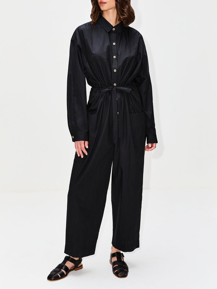 Jump For Joy Jumsuit,MOTHER,BLACK,Image 1