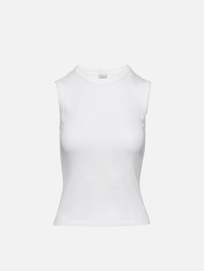Esme Tank,FLORE FLORE,WHITE,Image 1