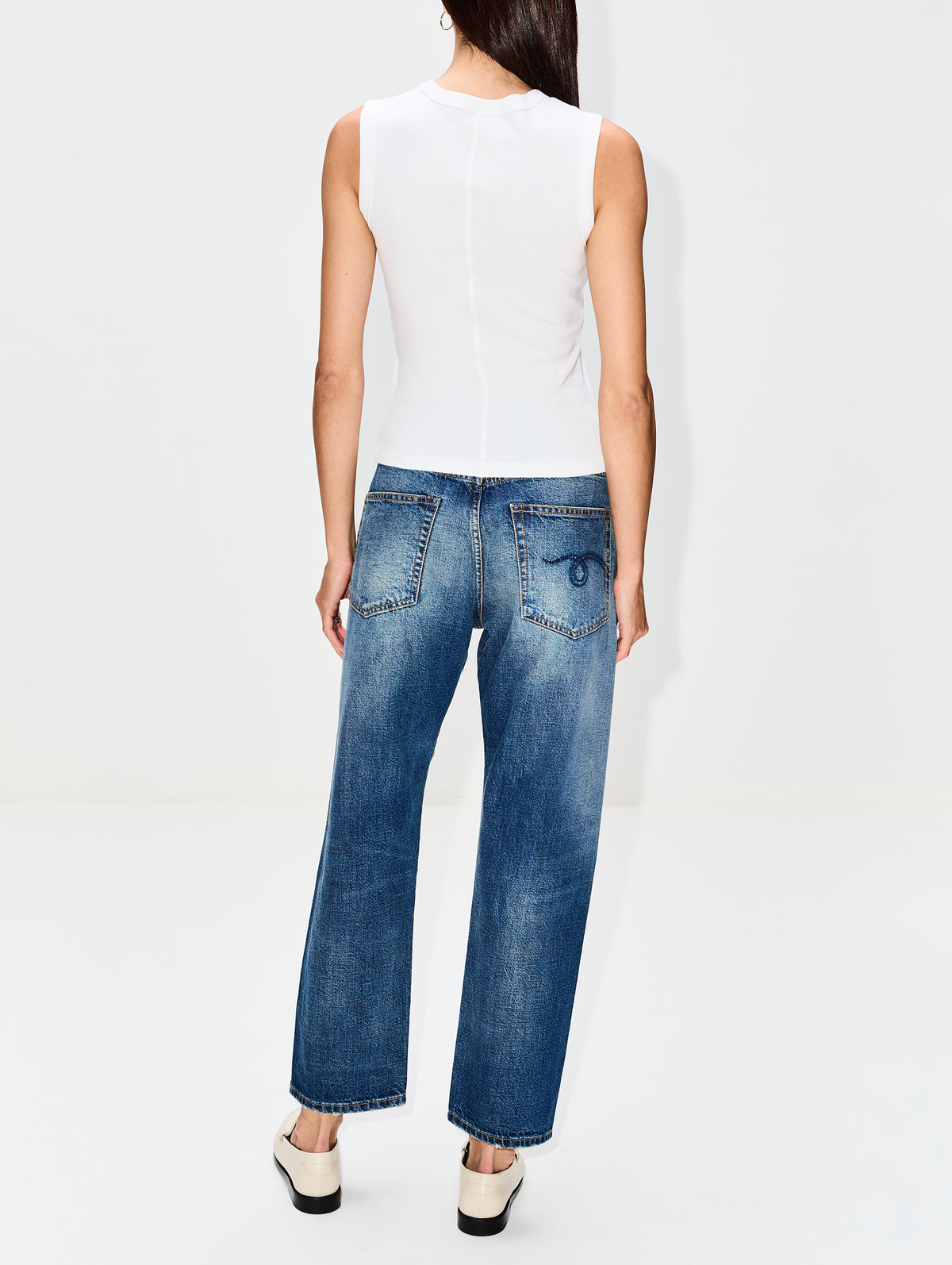 Esme Tank,FLORE FLORE,WHITE,Image 3