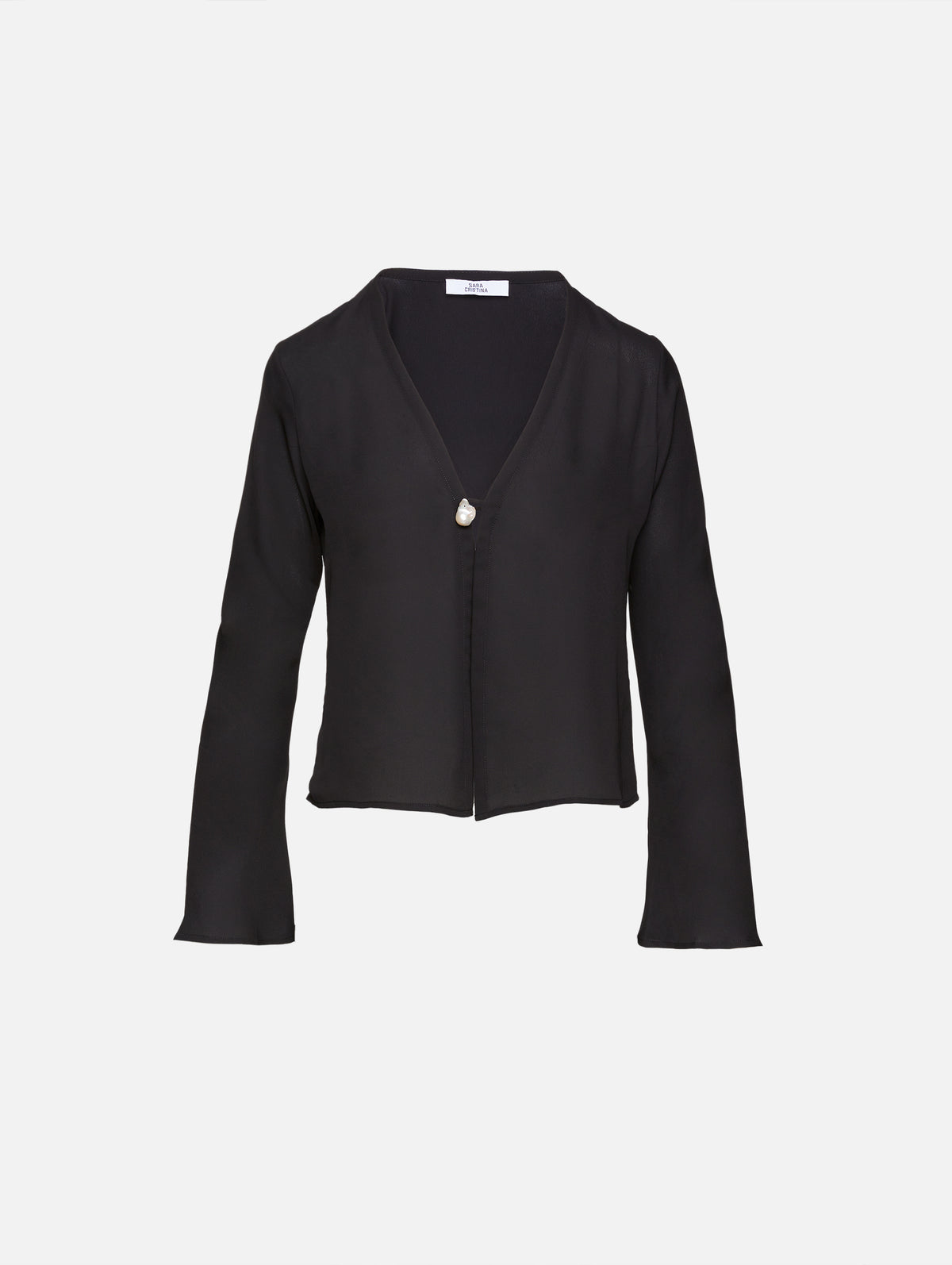 Nerea Top,SARA CRISTINA,BLACK,Image 4