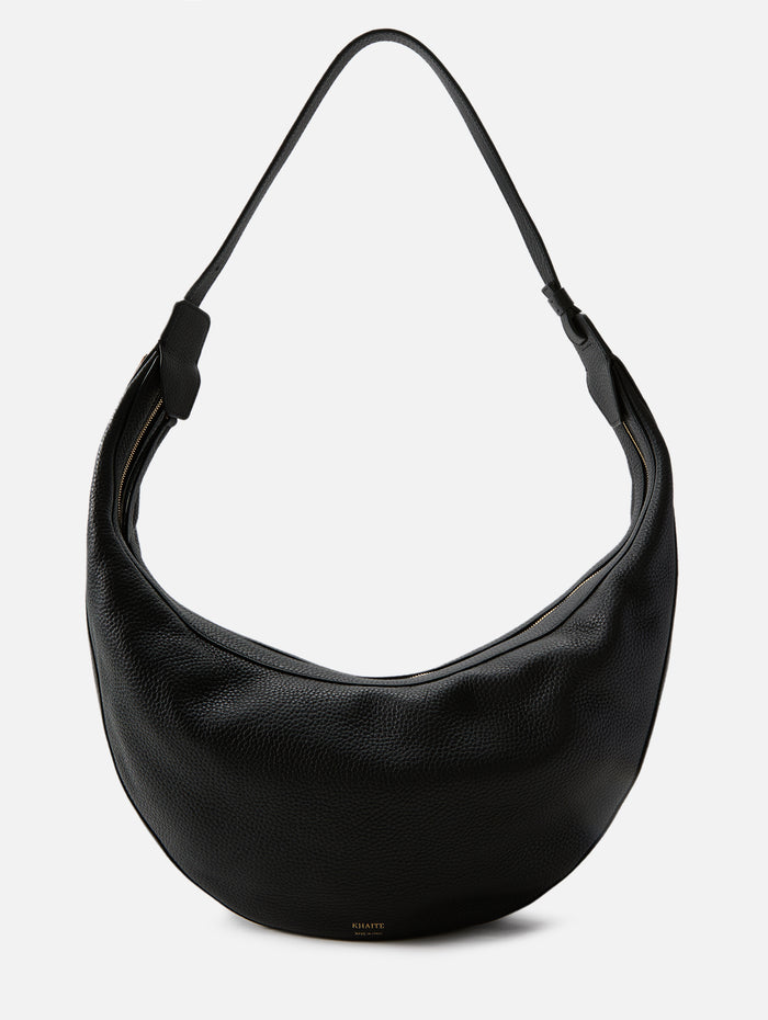 Augustina Hobo Bag,KHAITE,BLACK,Image 1