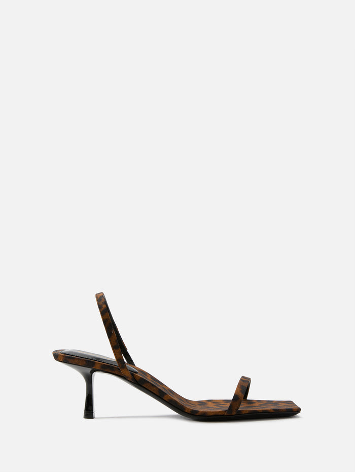 Jaspe Sandal 55mm,SAINT LAURENT,LEOPARD,Image 1