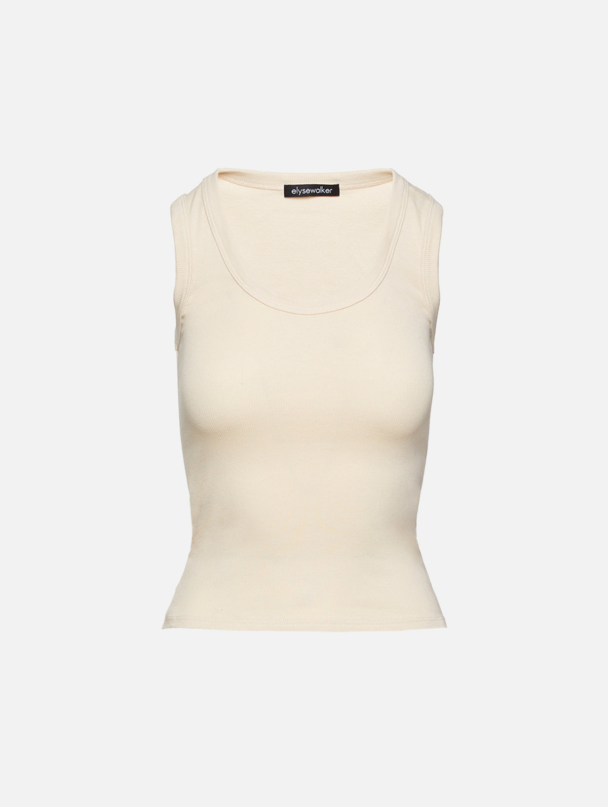 Crawford Tank,ELYSEWALKER LABEL,WHITE,Image 4