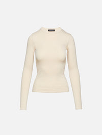 Crawford Long Sleeve Top,ELYSEWALKER LABEL,BLACK,Image 4