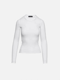 Crawford Long Sleeve Top,ELYSEWALKER LABEL,BLACK,Image 1