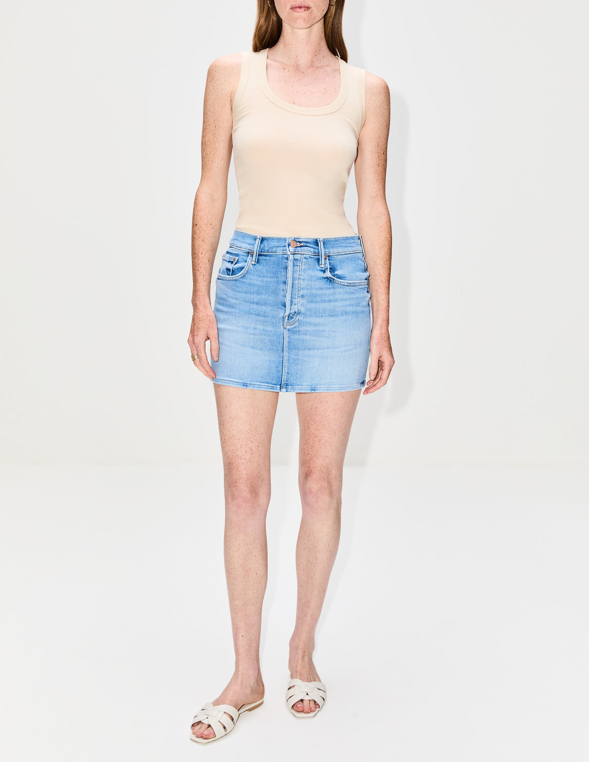 Crawford Tank,ELYSEWALKER LABEL,WHITE,Image 5
