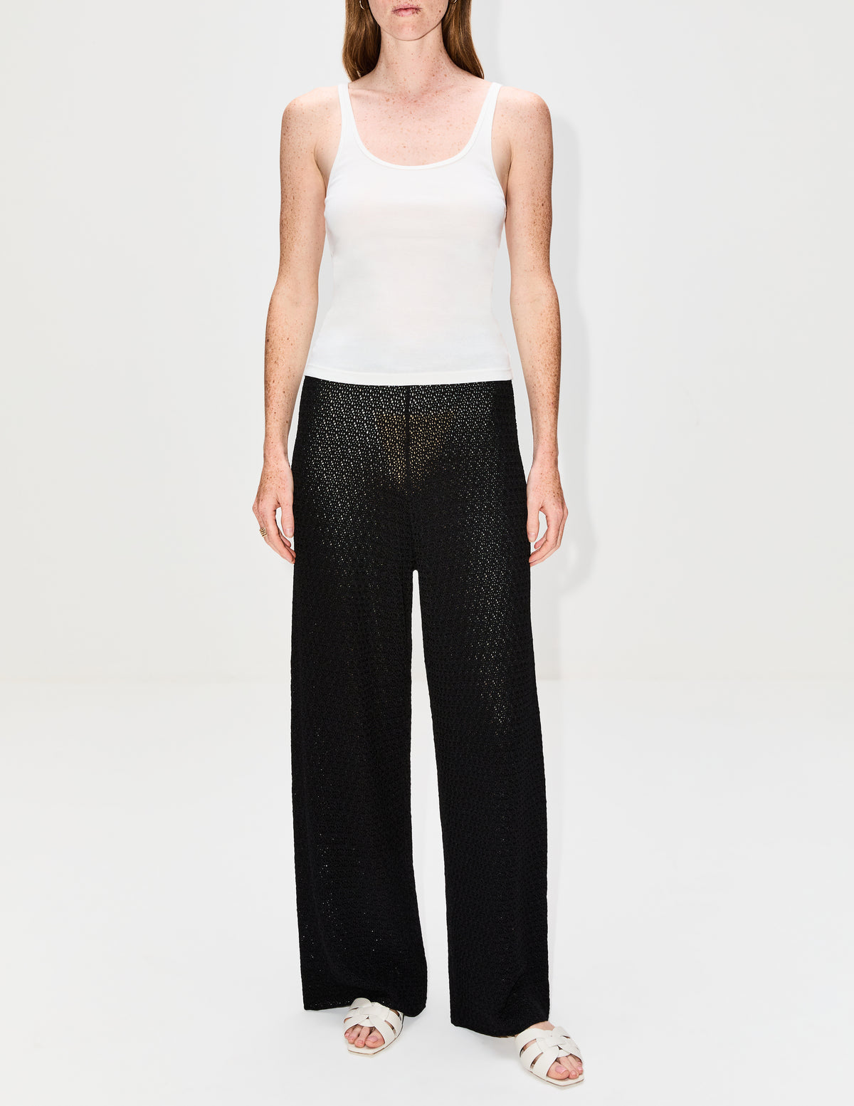 Slim Scoop Tank,ST AGNI,WHITE,Image 5