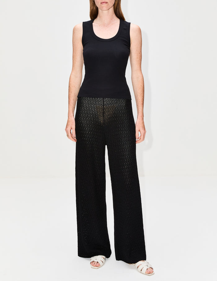 Crawford Tank,ELYSEWALKER LABEL,BLACK,Image 1