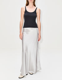 Slim Scoop Tank,ST AGNI,WHITE,Image 2