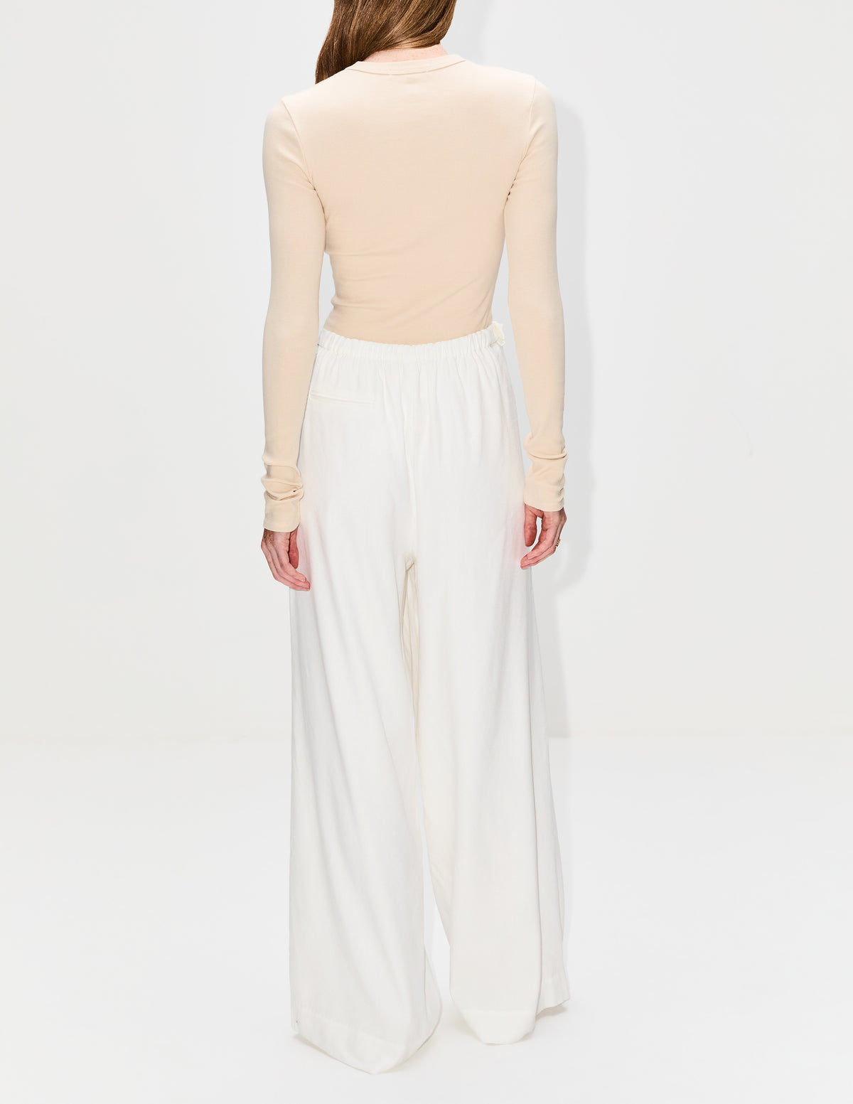 Crawford Long Sleeve Top,ELYSEWALKER LABEL,BLACK,Image 6