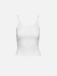 Slim Scoop Tank,ST AGNI,WHITE,Image 4