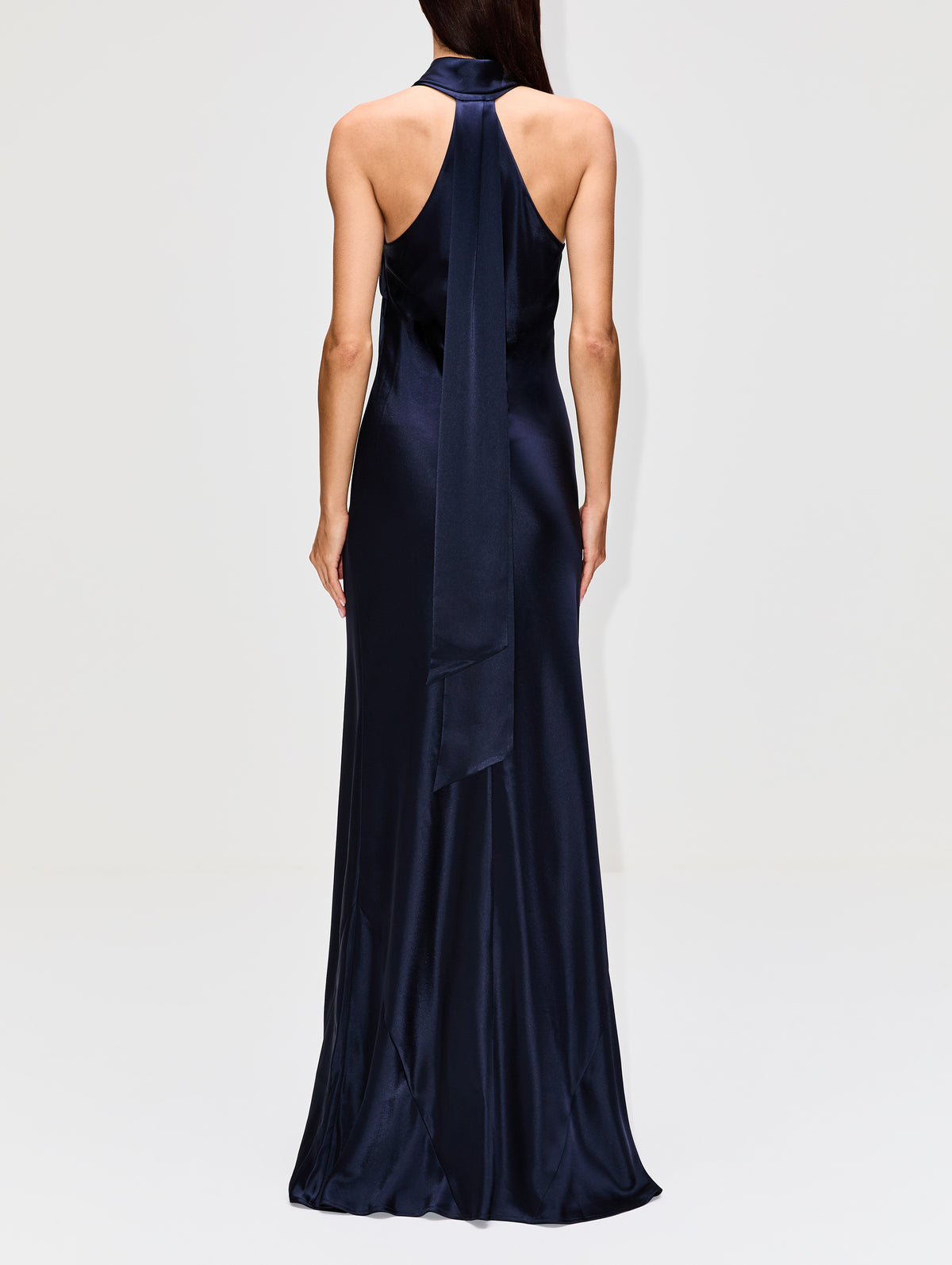 Pandora Gown,GALVAN,BLACK,Image 4
