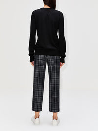 Franca Sweater,PARTOW,BLACK,Image 15