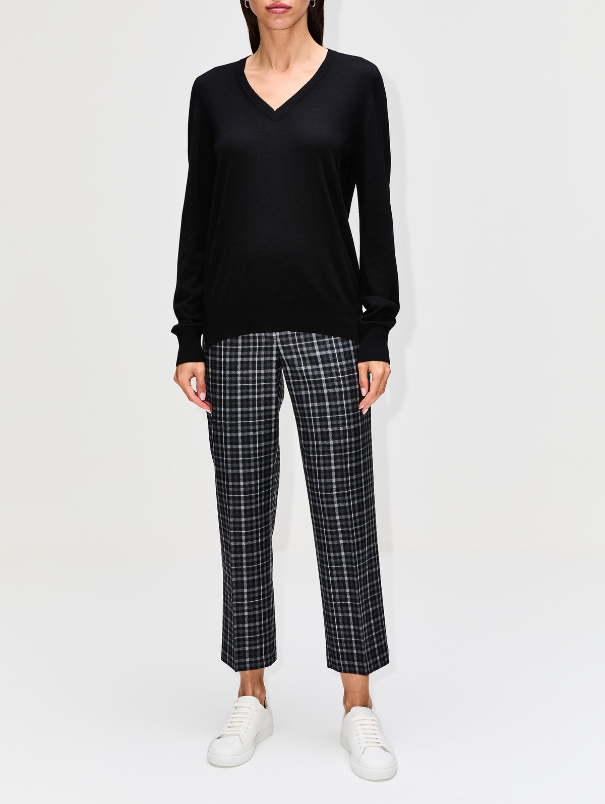 Franca Sweater,PARTOW,BLACK,Image 14