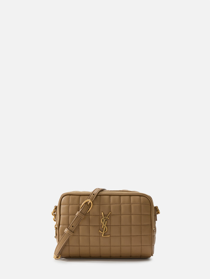 Mini Camera Bag,SAINT LAURENT,NATURAL TAN,Image 1