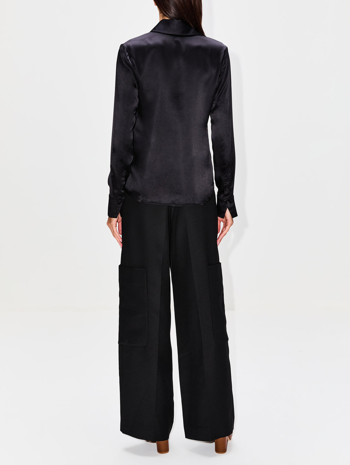 Cae La Noche Blouse,ANDRES OTALORA,BLACK,Image 3