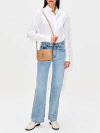 Mini Camera Bag,SAINT LAURENT,NATURAL TAN,Image 2